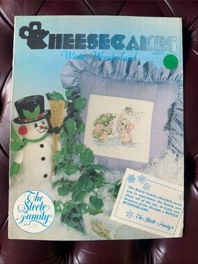 Vintage 1982 cross stitch pattern book